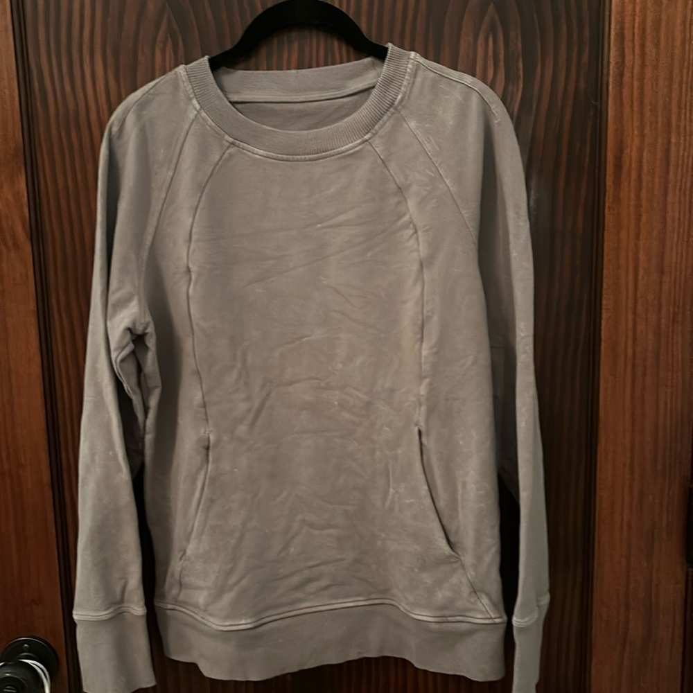 Purple sweatshirt